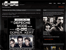 Tablet Screenshot of depeche-tribute.com